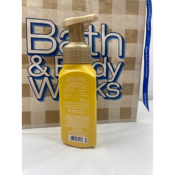 Bath & Body Works GOLDEN CITRUS & VANILA Foaming Hand Soap 3-Pack - Picture 9 of 10